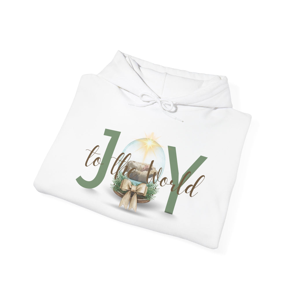 Joyful Spirit Unisex Hooded Sweatshirt | Cozy Layer for Celebrations, Gifts for Friends, Joyful Vibes Apparel, Casual Wear, Holiday Style