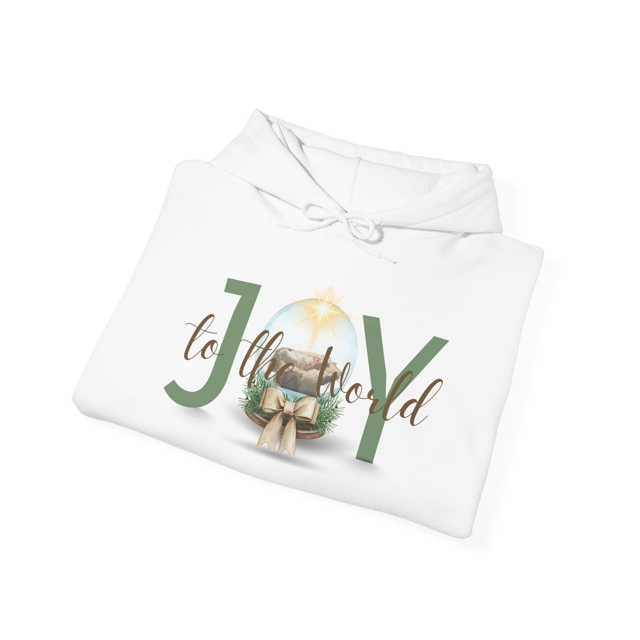 Joyful Spirit Unisex Hooded Sweatshirt | Cozy Layer for Celebrations, Gifts for Friends, Joyful Vibes Apparel, Casual Wear, Holiday Style