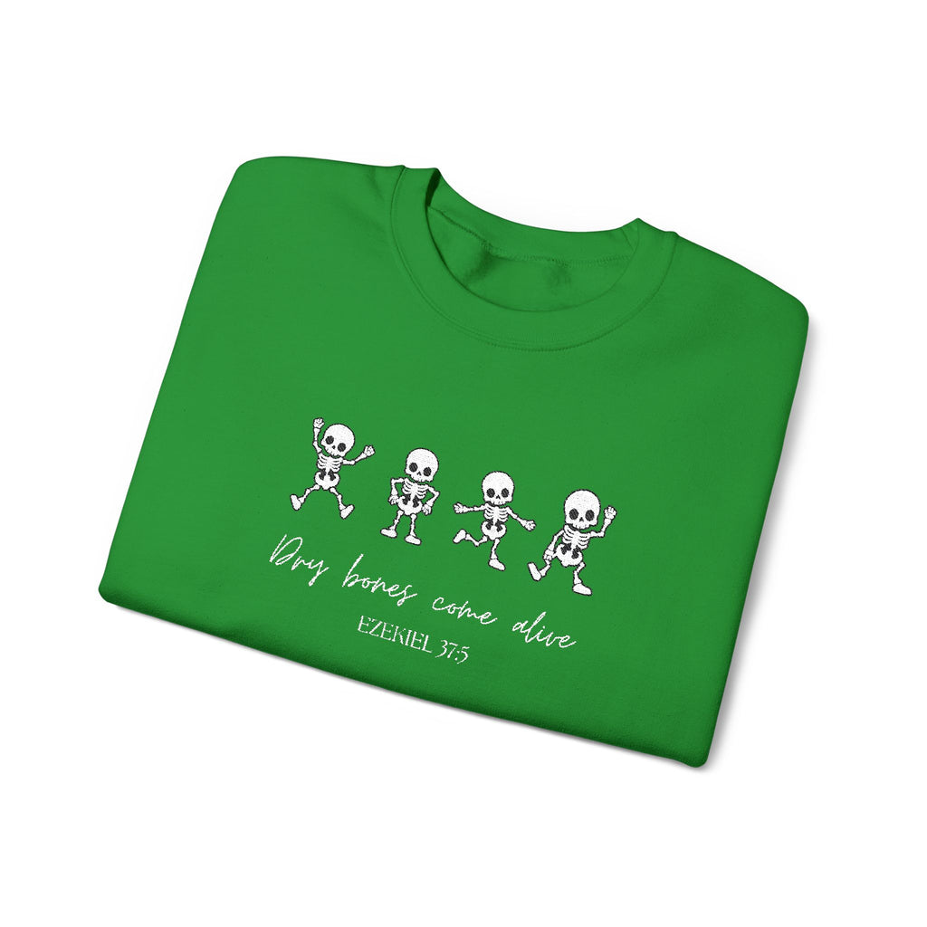 Dry bones come alive women's crewneck sweatshirt