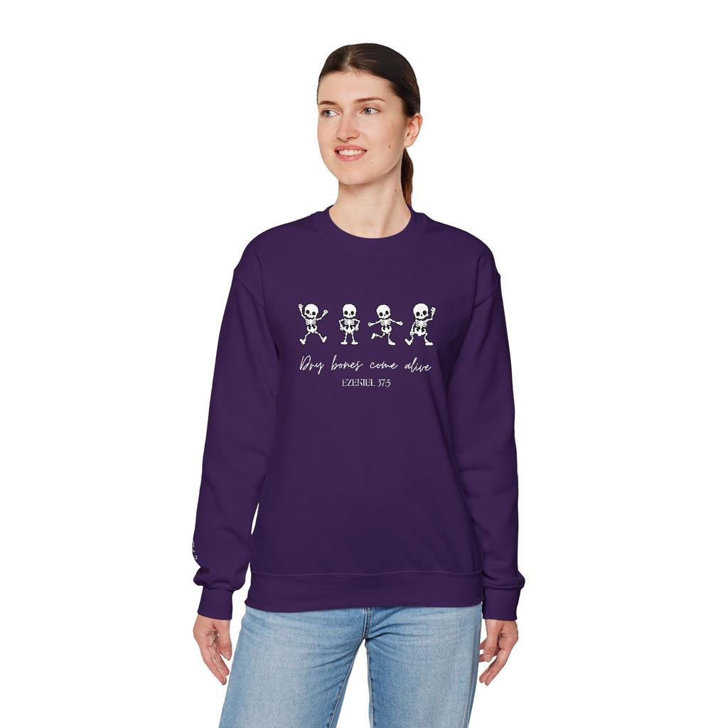 Dry bones come alive women's crewneck sweatshirt