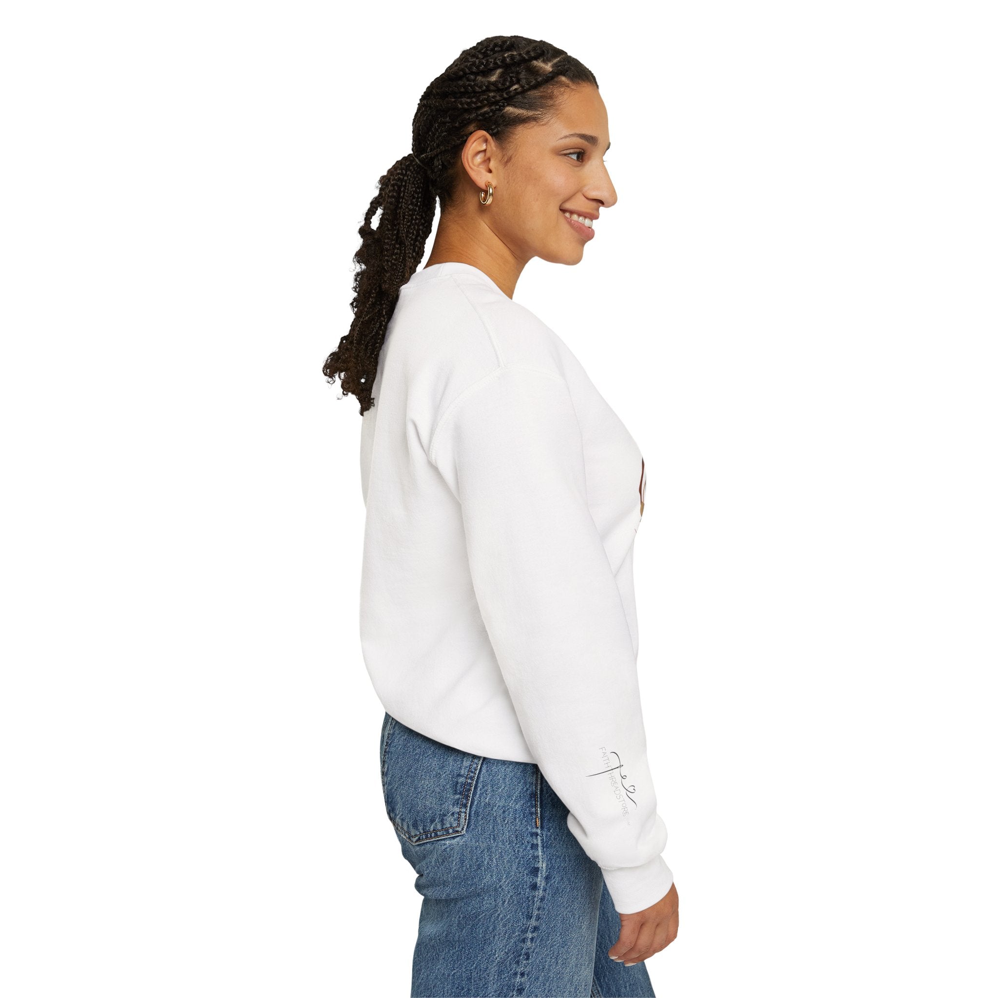 Pumpkin spice Jesus Christ Women's Crewneck Sweatshirt