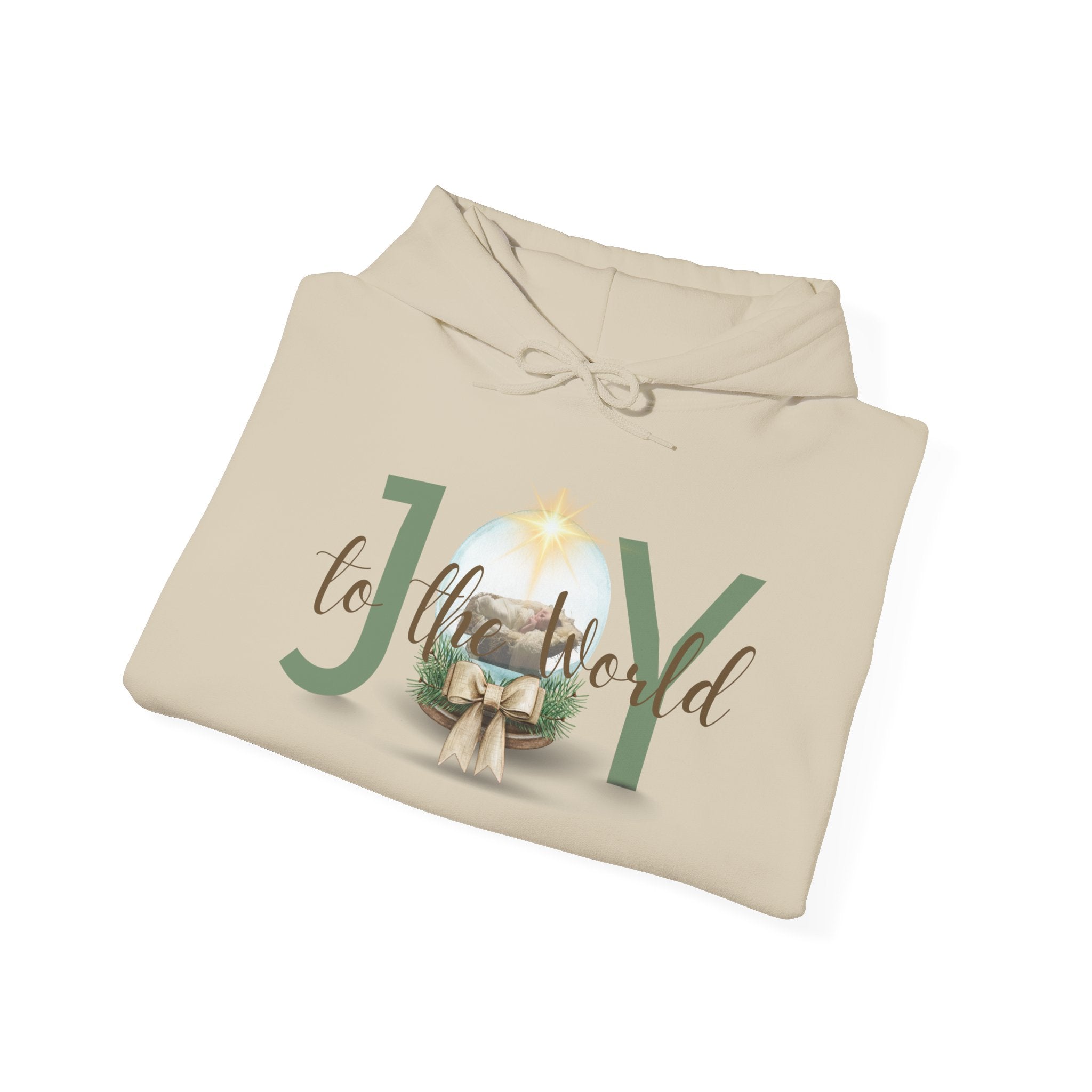 Joyful Spirit Unisex Hooded Sweatshirt | Cozy Layer for Celebrations, Gifts for Friends, Joyful Vibes Apparel, Casual Wear, Holiday Style