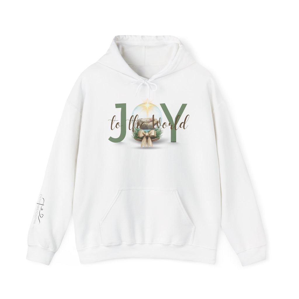Joyful Spirit Unisex Hooded Sweatshirt | Cozy Layer for Celebrations, Gifts for Friends, Joyful Vibes Apparel, Casual Wear, Holiday Style