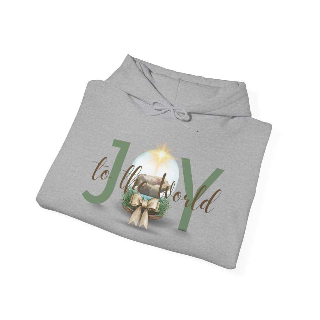 Joyful Spirit Unisex Hooded Sweatshirt | Cozy Layer for Celebrations, Gifts for Friends, Joyful Vibes Apparel, Casual Wear, Holiday Style