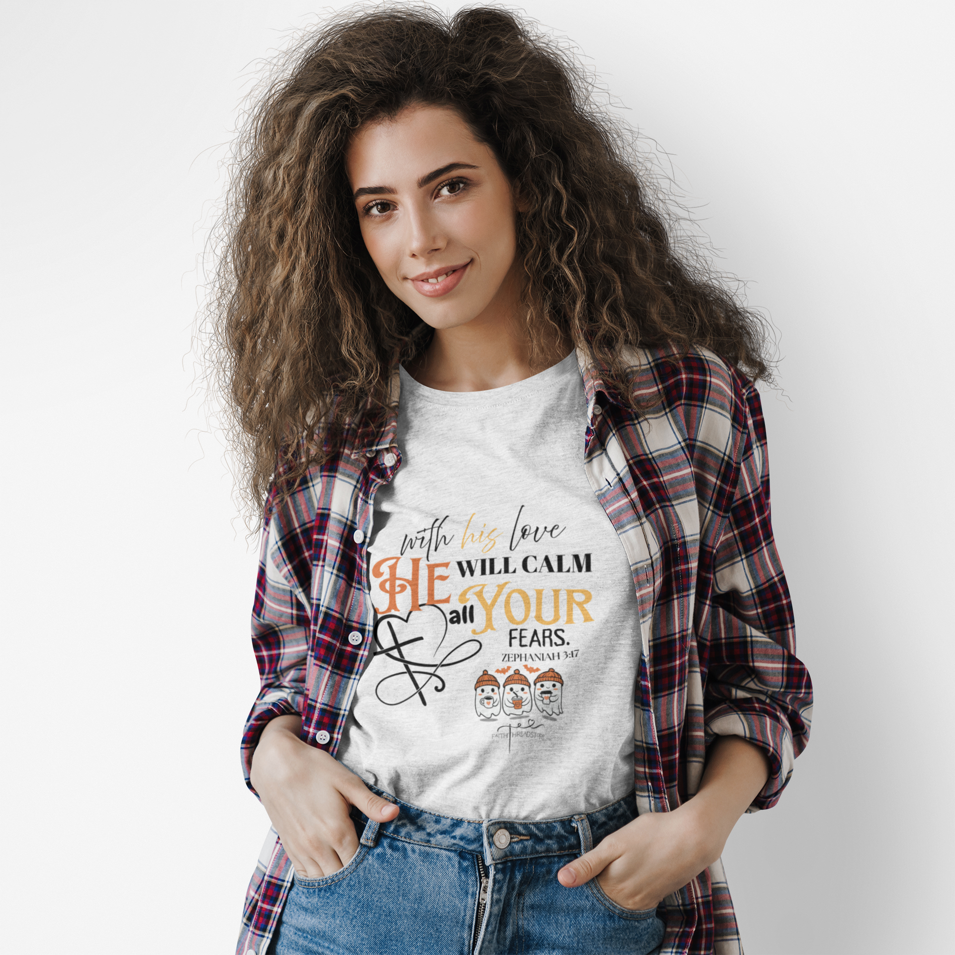With his love HE will Calm all your fears T-Shirt